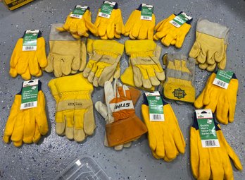 Lot Of Work Gloves- Some New