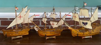 Nina, Pinta, Santa Maria Model Ships