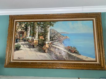 Framed Oil Painting