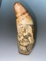 Vintage Scrimshaw Replica