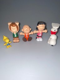 Vintage Peanuts Gymnastic Figures