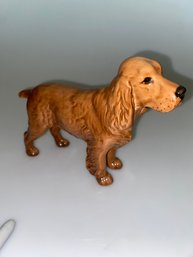 Beswick England Horseshoe Primula Golden Spaniel Dog- C