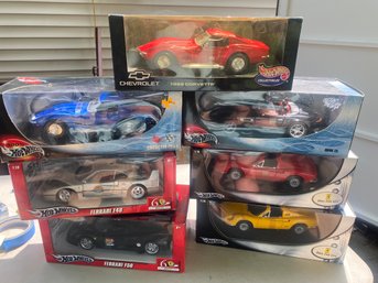 Lot Of 7 NIB Hot Wheels Model Cars