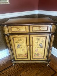 Hand Painted Cabinet, Fruit Motiff