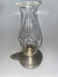 Pewter Oil Lamp