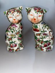 Chinese Cat Figurines