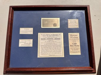 Vintage Framed Special Announcements
