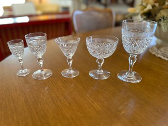 Lot Of 60 Glasses.   12 Of Each Style