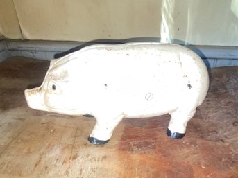 Cast Iron Pig Bank
