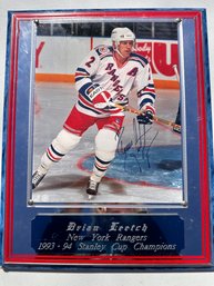 Autographed Brian Leetch