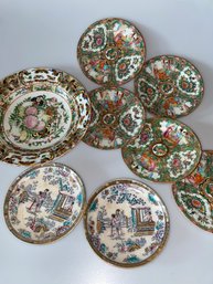 Collection Of Vintage Chinese Plates