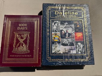 Lot Of 2 Books 1001 Days That Shaped The World, Dateline. 2 Books