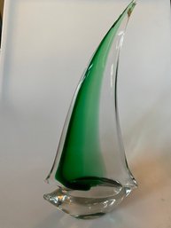 Art Glass Sailboat