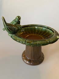 Pedestal Bird Bowl