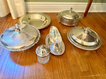 Lot Of Silverplate