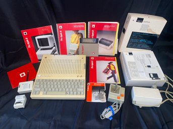Apple IIc Computer, Accessories, Books