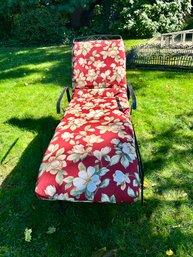 Wrought Iron Lounger