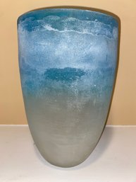 Signed Cenedese Italian Murano  Art Glass Vase