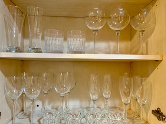 Lot Of 25 Assorted Glassware