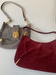 Pair Of Vintage Susan Gail Leather Handbags