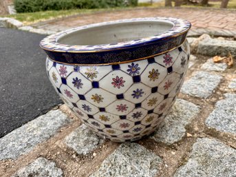 Beautiful Blue Ceramic Pot
