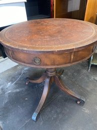 Antique Drum Table