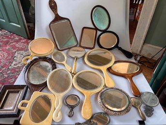 Lot Of 19 Vintage Mirrors