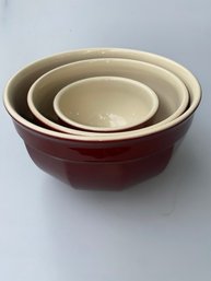 Williams Sonoma Emile Henry, France Mixing Bowls