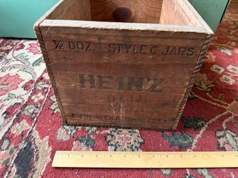 Heinz Wooden Crate