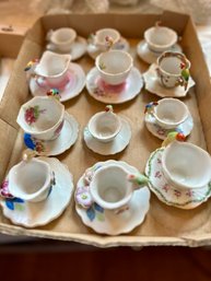 Lot #1 Twelve Mini Tea Cups Made In Japan