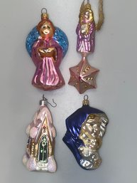 Lot Of 4 Religious Radko Ornaments