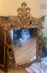 Ornate Gold Mirror, Vintage