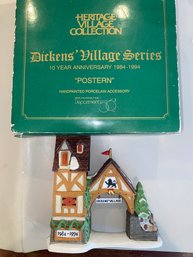 Dickens' Village Series 10 YEAR ANNIVERSARY 1984-1994 'POSTERN'