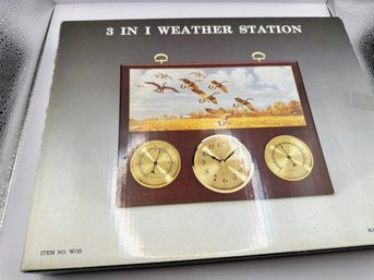 Vintage NIB Weather Station