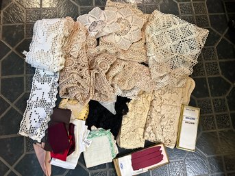 Vintage Lace And Extras For Craft Projects