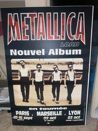 Large Metallica Poster Board