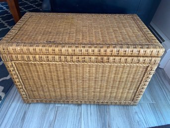 Pier 1 Wicker Storage Trunk