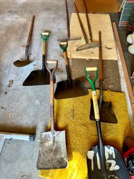 Lot Of 9 Garden Tools