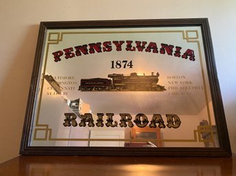 Pennsylvania Railroad Mirror