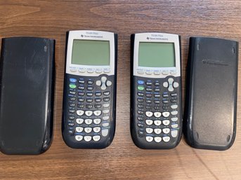 Pair Of TI-84 Plus Calculators