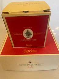 Spode Christmas Tree Set Of 4 Highball Glasses & 5 Piece Place Setting