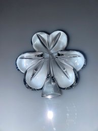 Waterford Crystal Shamrock Paperweight