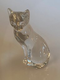 Lenox Clear Crystal Kitty