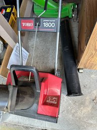 Toro Power Curve Electric Snow Blower Untested