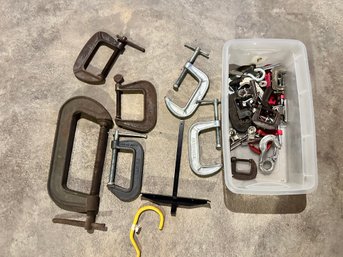 Lot Of Clamps