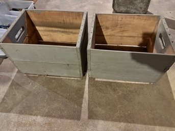 Vintage Wooden Crates (2)