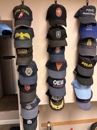 Lot Of About 40 Police Caps From Around The World