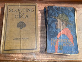 Vintage  Boy Scout & Girl Scout Handbooks