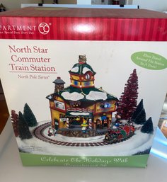Dept 56 North Star Commuter Train Station