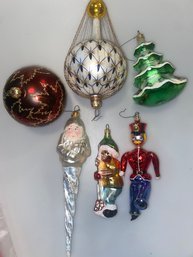 Lot Of 6 Radko Ornaments